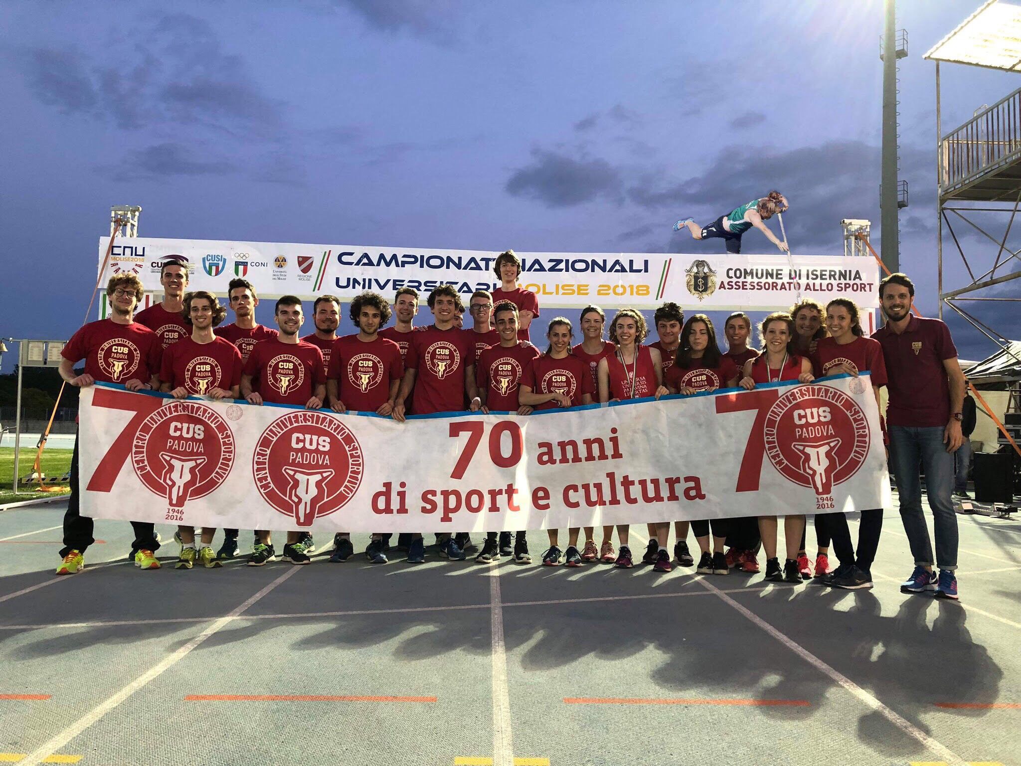 cus padova ad Isernia