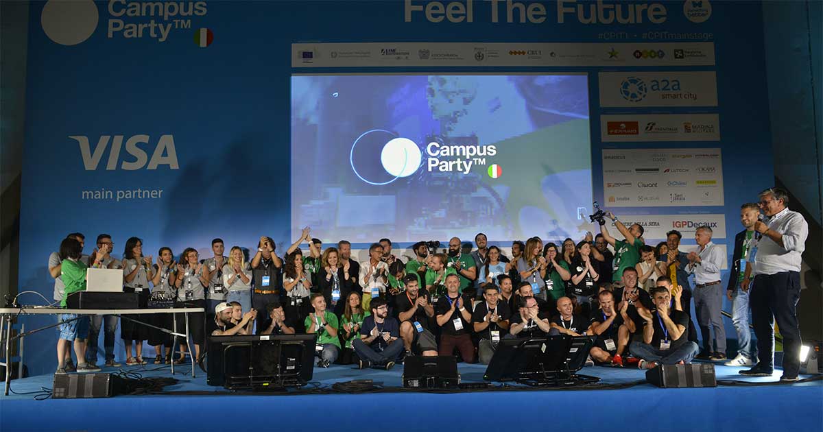 campus party italia, raduni, radio universitarie, milano