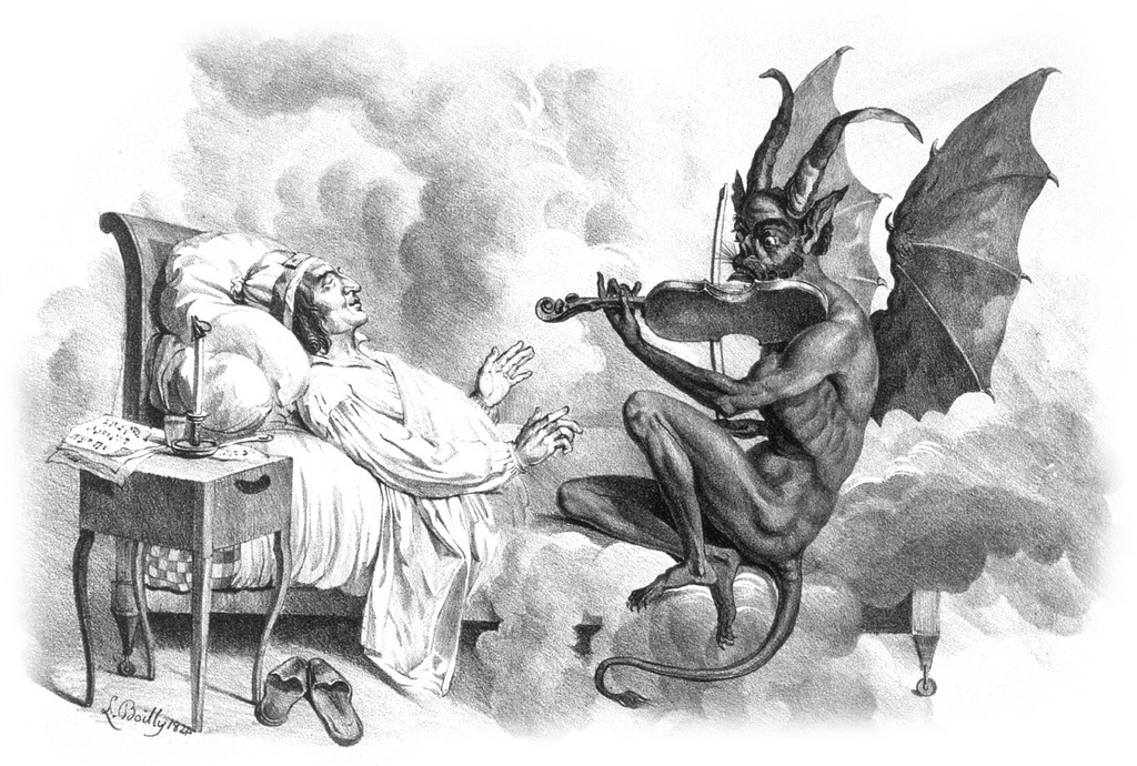 diavolo sona il violino