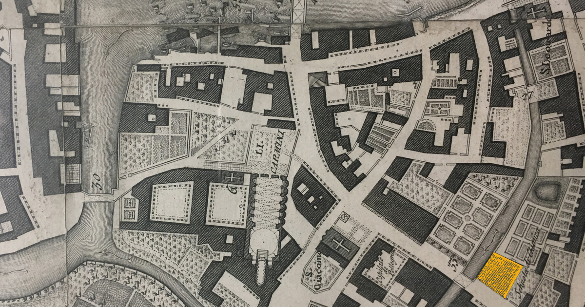 Mappa casa Poleni Mappa casa Poleni