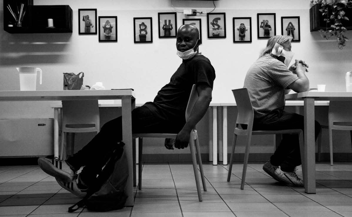 persona al tavolo - Foto di Valentina Borgato