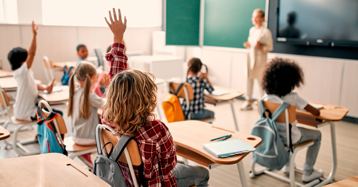 Bambini a scuola