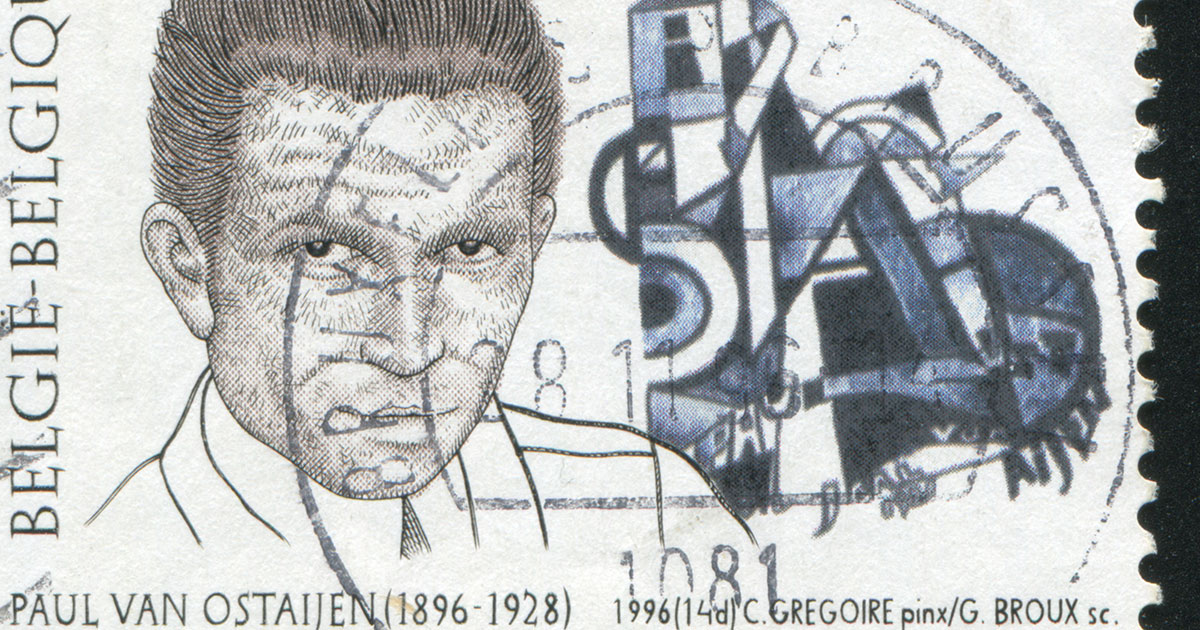 francobollo Paul van Ostaijen