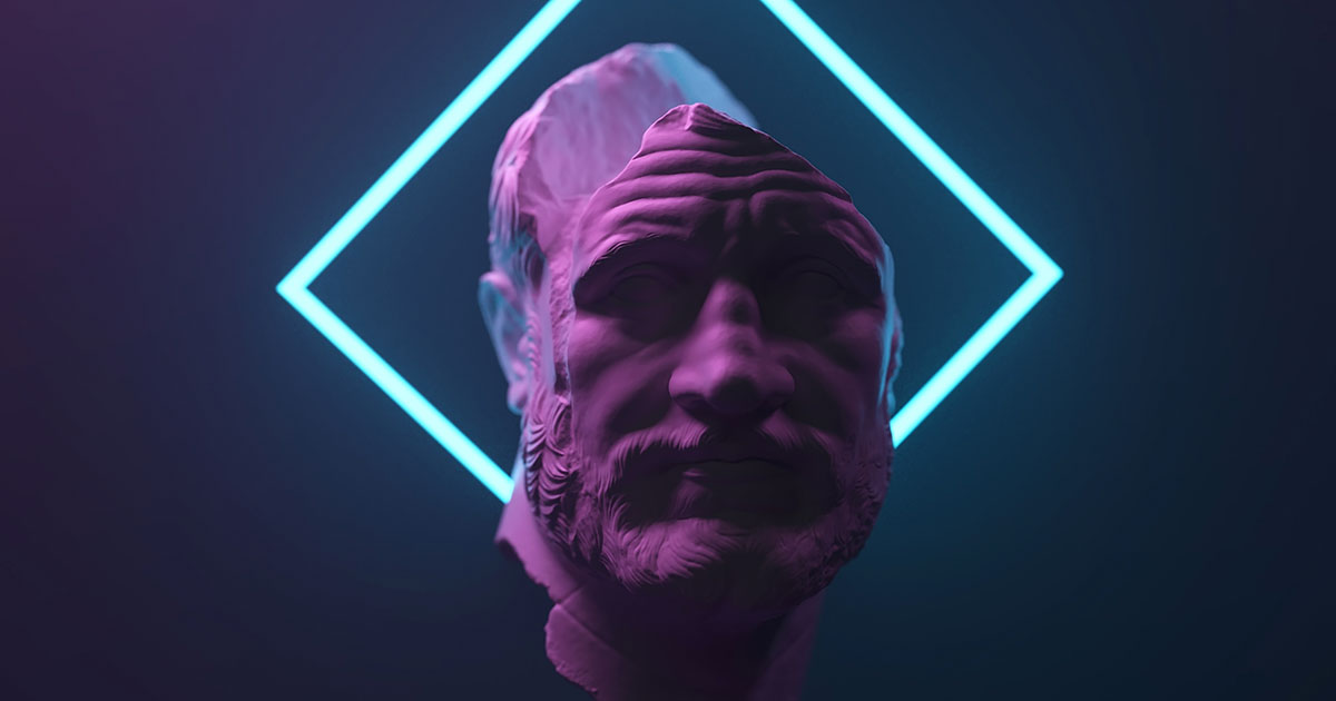 statua al neon