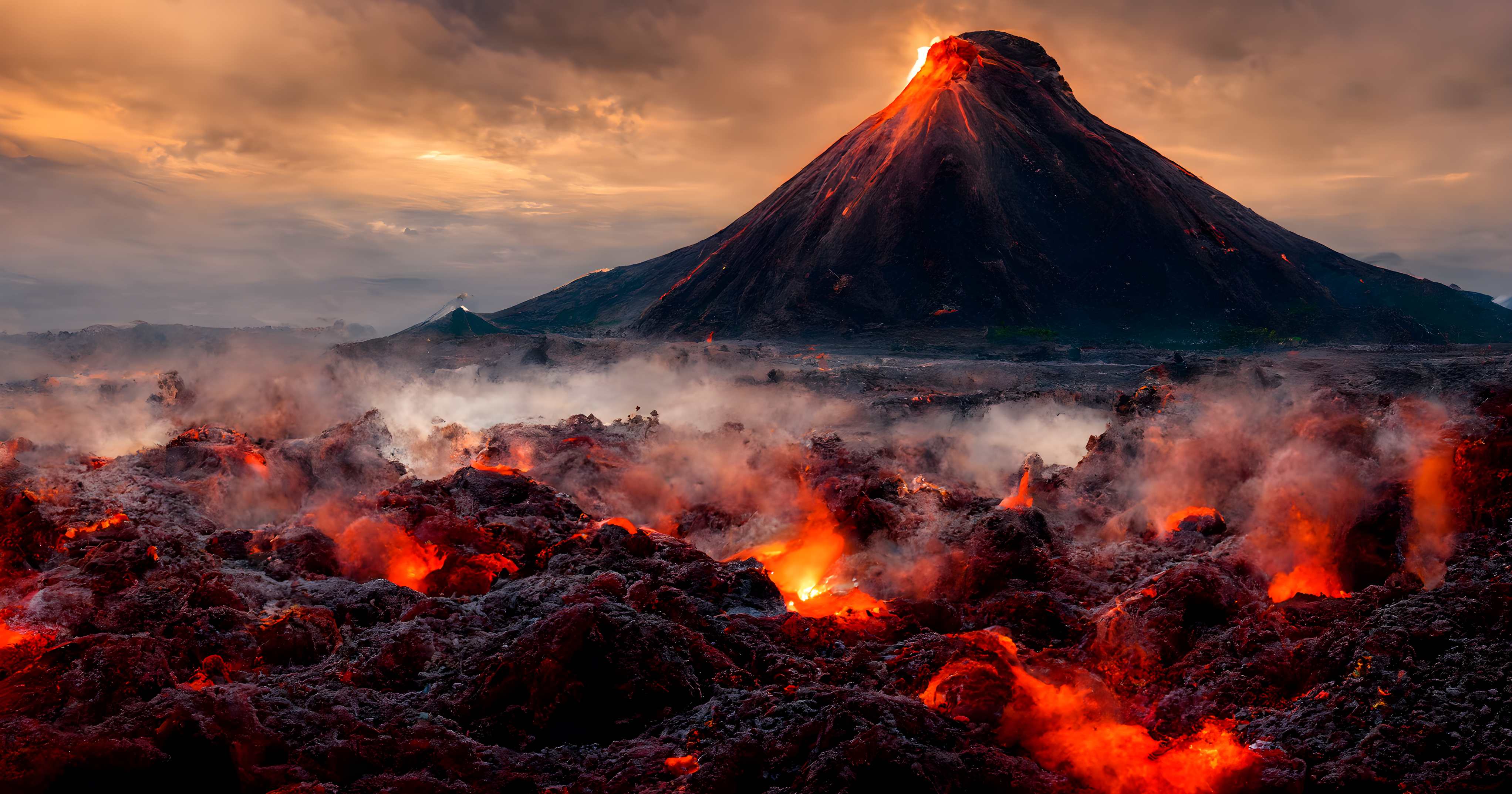 Eruzione vulcano Eruzione vulcano