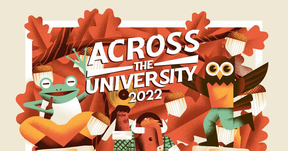 across the university