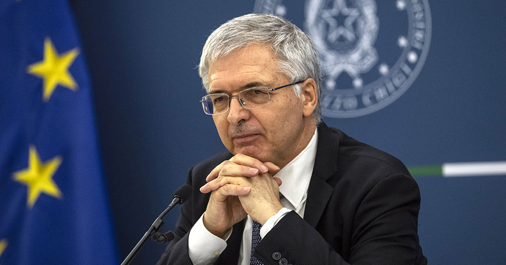 Daniele Franco. Foto Augusto Casasoli /A3/ Contrasto