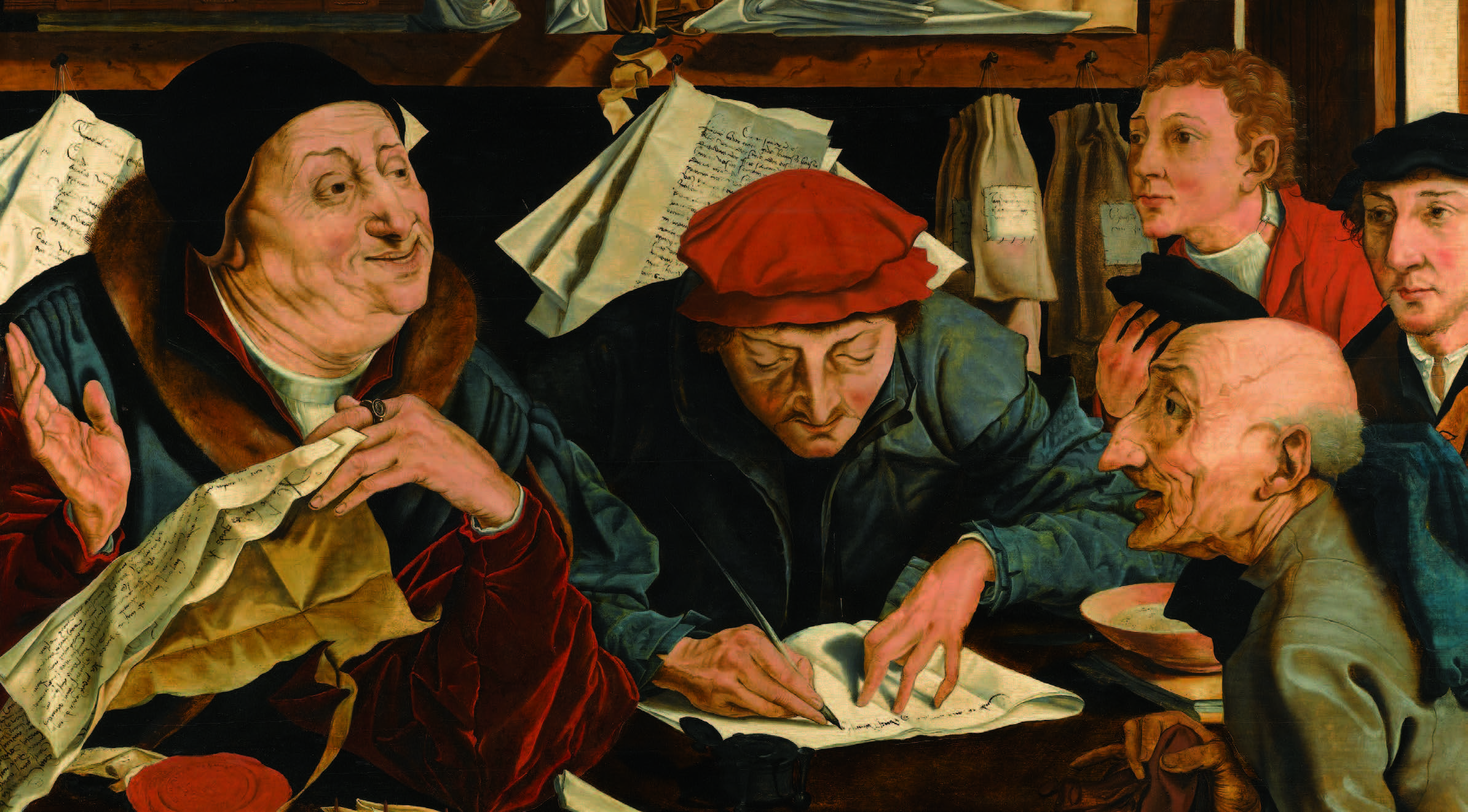 "L'amministratore disonesto", Reemerswaele, 1540