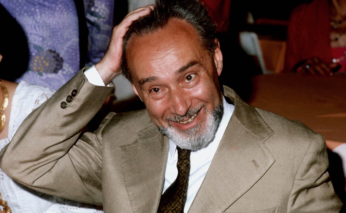 Primo Levi nel 1979 durante la cerimonia del Premio Strega