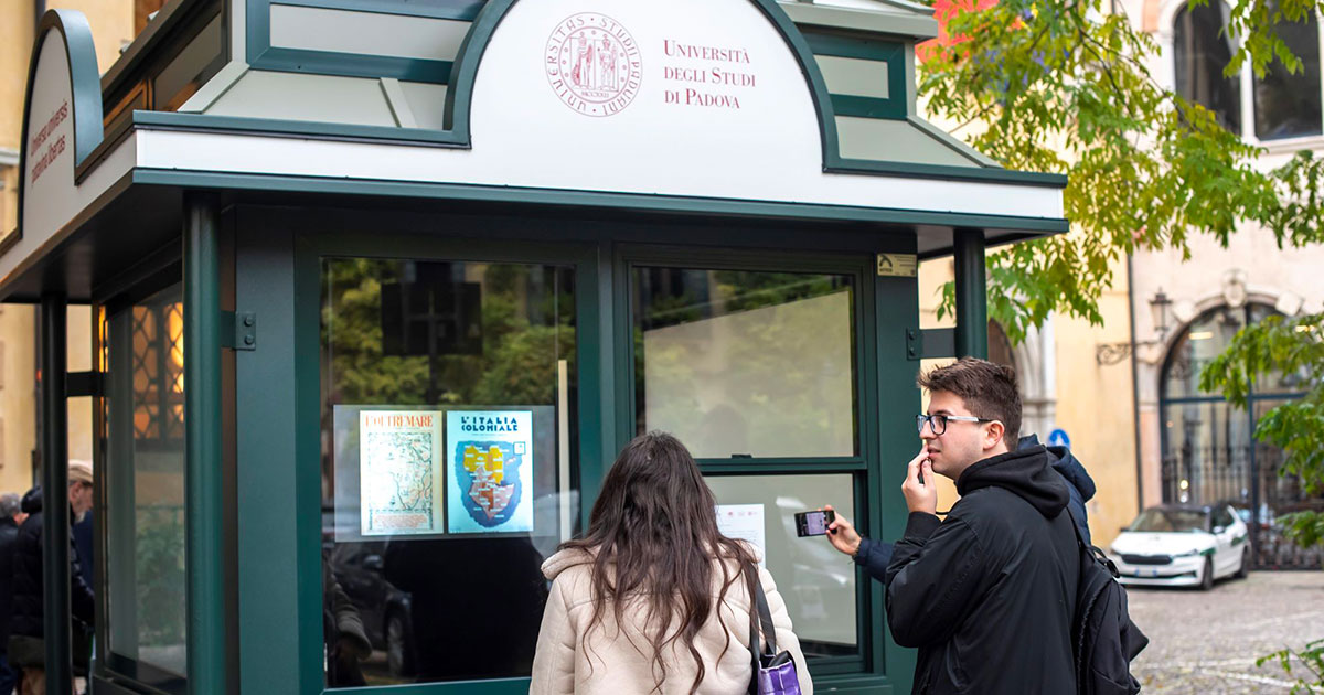 chiosco in piazza capitaniato a pd