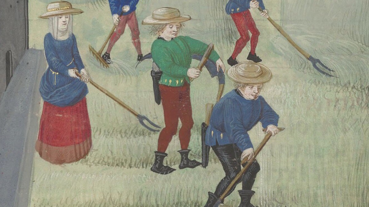 particolare del dipinto Rustican