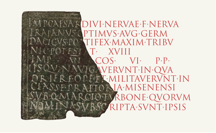 Iscrizioni latina completata dall'IA