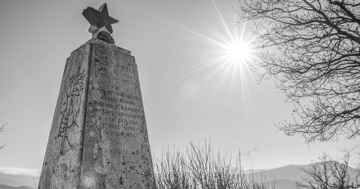 Monte Sole, Monumento ai caduti della Resistenza