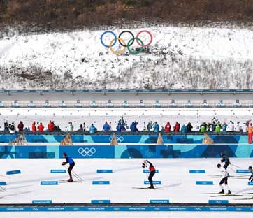gara di fondo olimpiadi