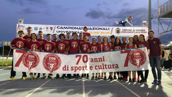 cus padova ad Isernia