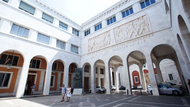Cortile nuovo palazzo Bo