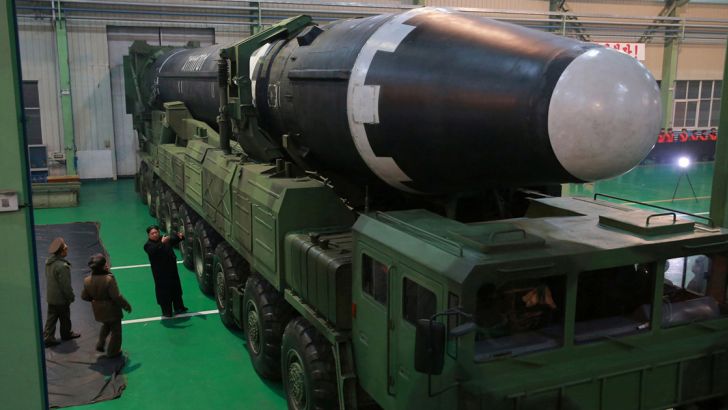 testata missilistica della Corea del Nord