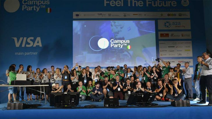 campus party italia, raduni, radio universitarie, milano