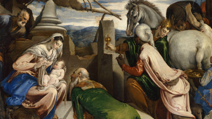 Adorazione dei Magi, 1556-1557 ca., olio su tela, Kunsthistorisches Museum, Gemäldegalerie, Vienna Credit: ©KHM-Museumsverband  