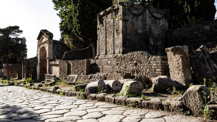Un dettaglio di Pompei
