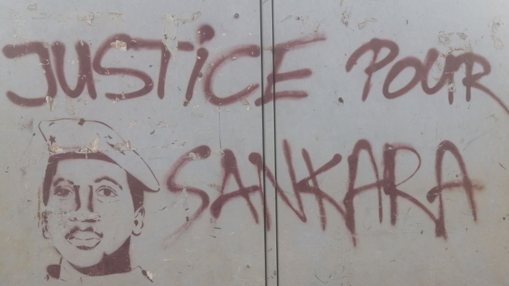 Graffito di Thomas Sankara